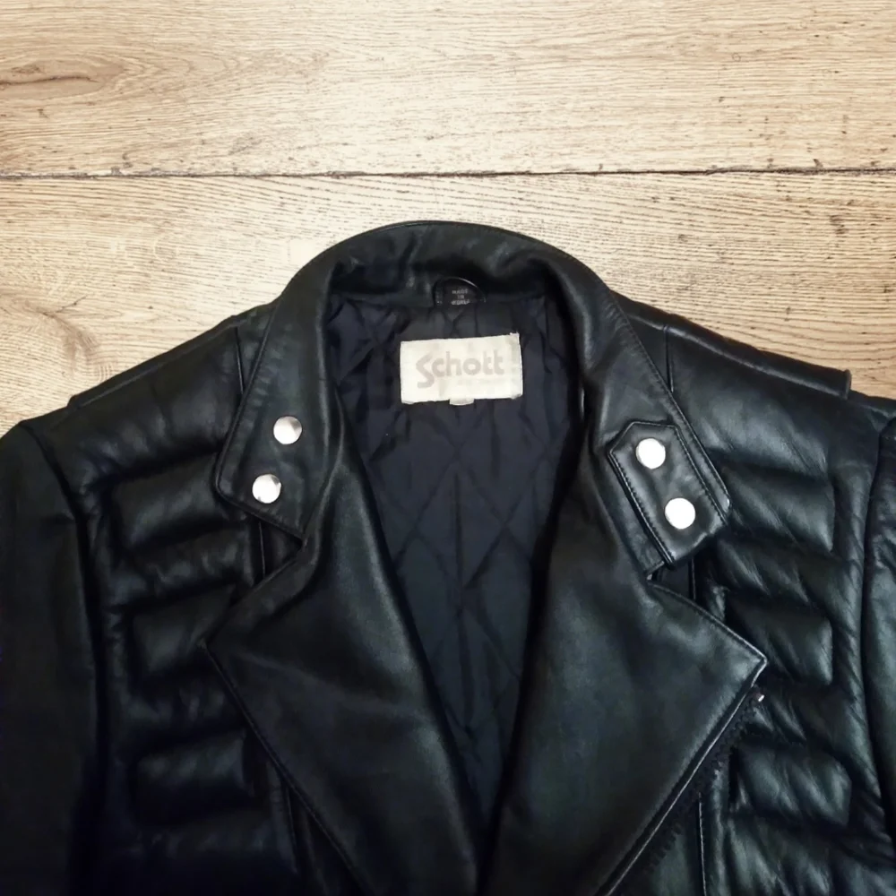Schott Leather Racing Jacket (vintage) - Picture 4 of 13